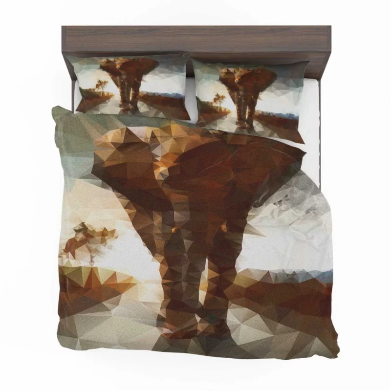 African Bush Elephant Grand Wilderness Bedding Set 1