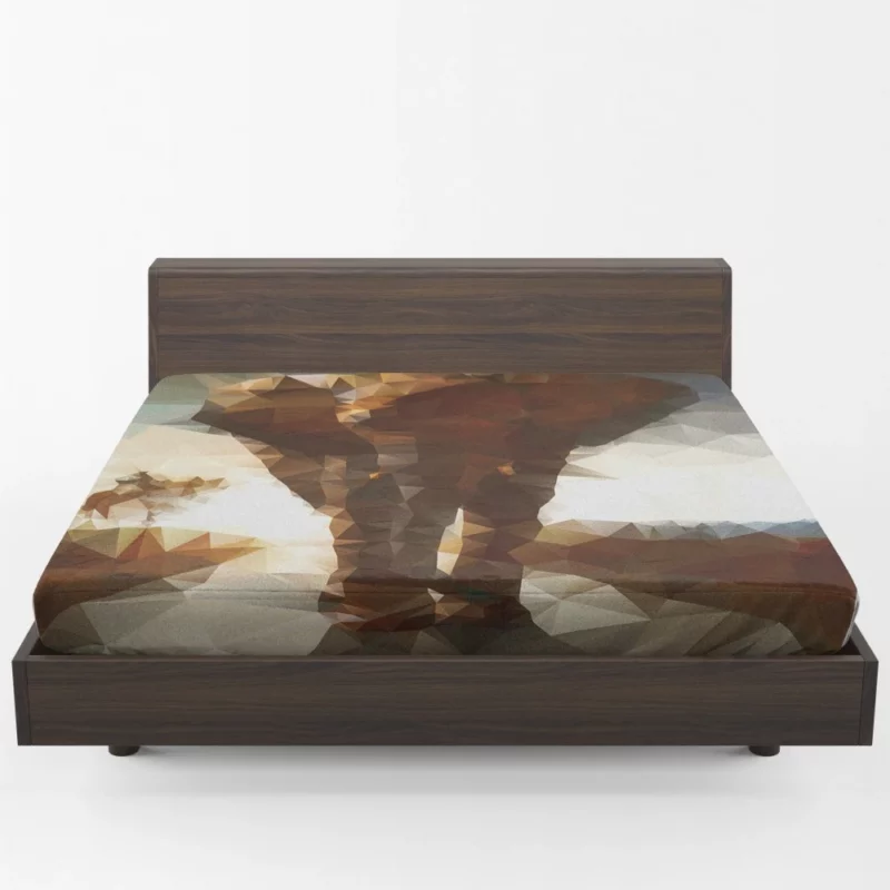 African Bush Elephant Grand Wilderness Fitted Sheet