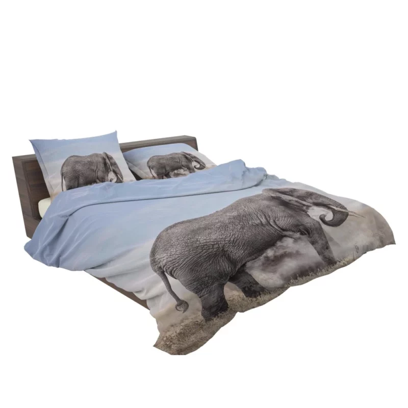 African Bush Elephant Majestic Wilderness Bedding Set 2