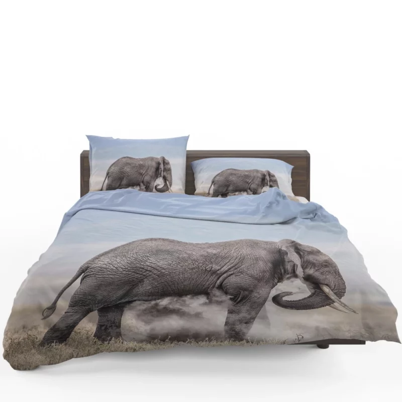 African Bush Elephant Majestic Wilderness Bedding Set