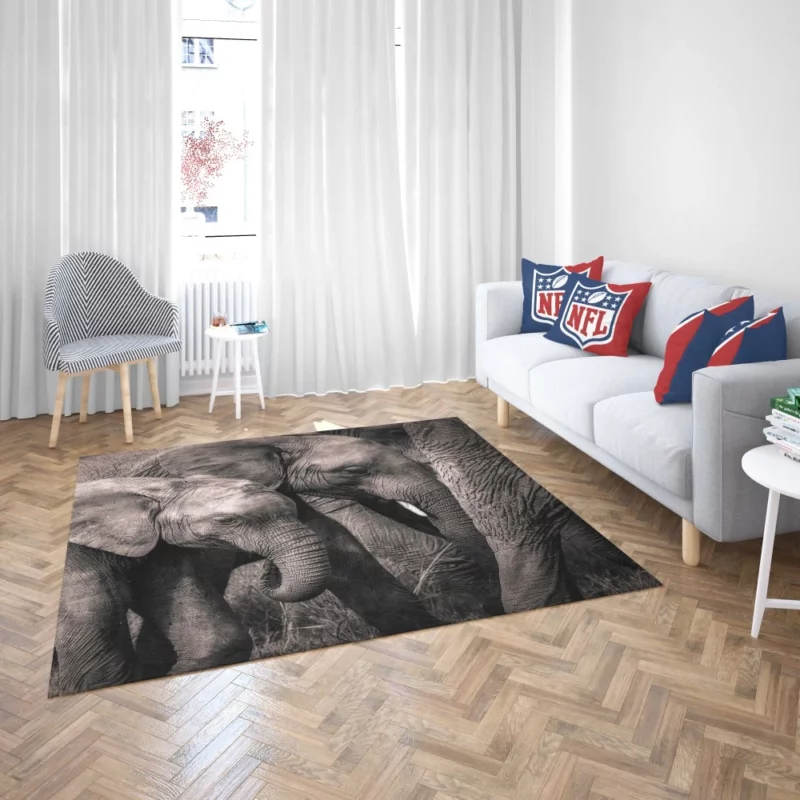 African Bush Elephant Rug 2