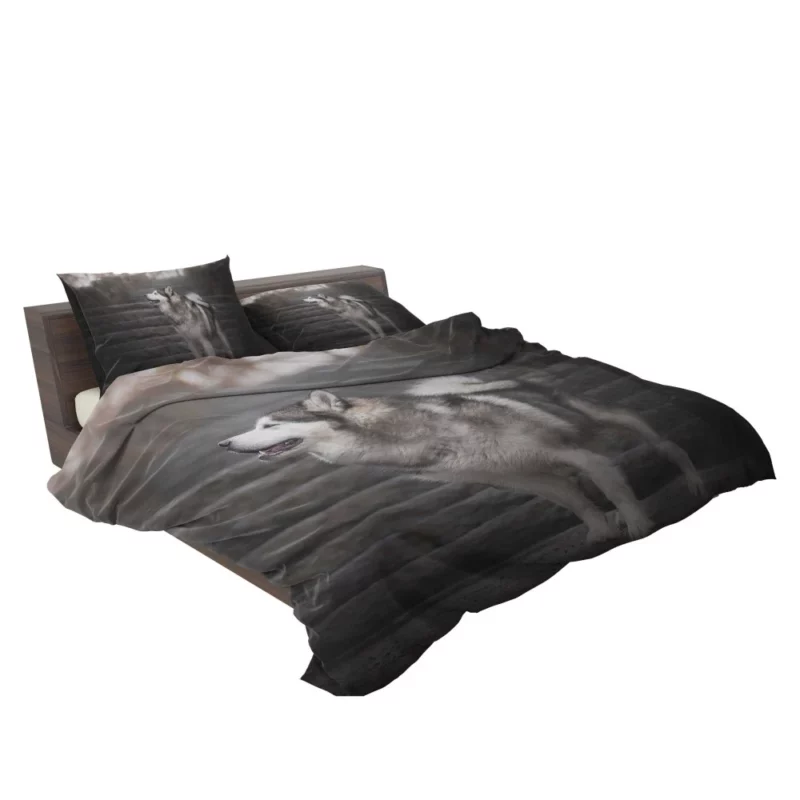 Alaskan Malamute Staircase Sojourn Bedding Set 2