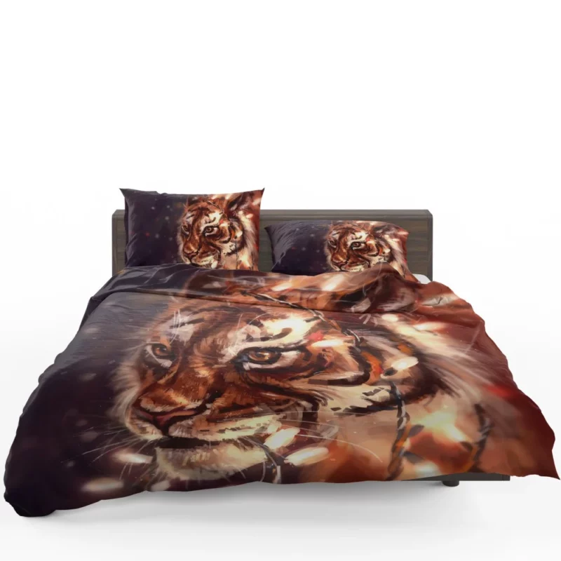 Artistic Impression The Tiger Roar Bedding Set