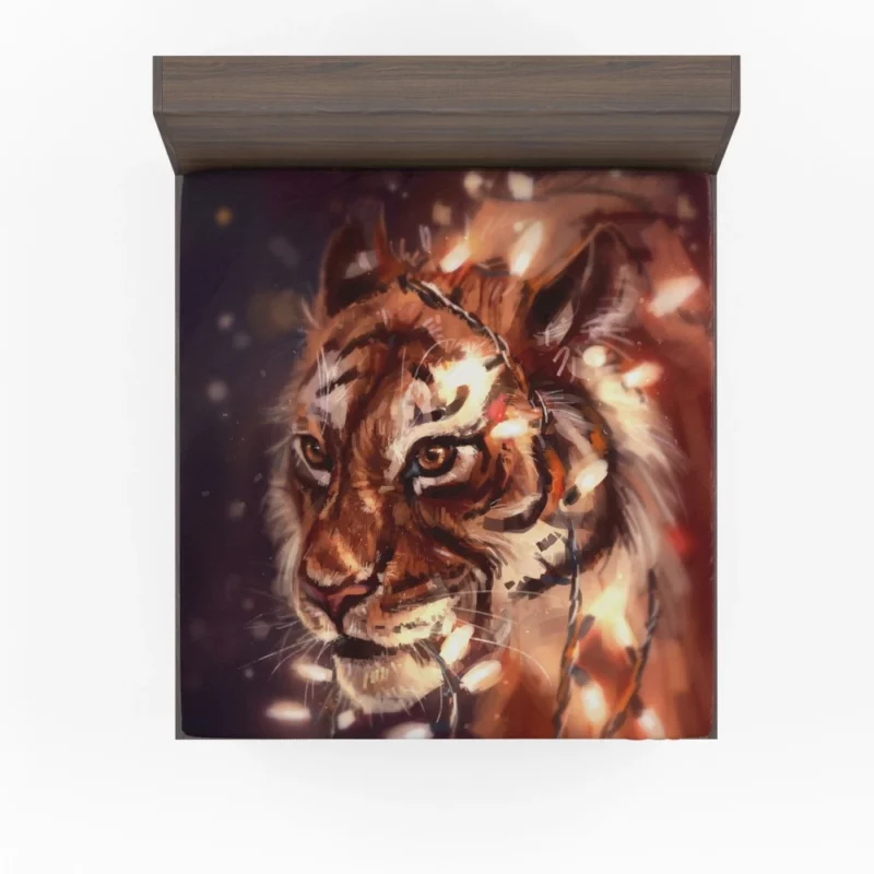 Artistic Impression The Tiger Roar Fitted Sheet 1