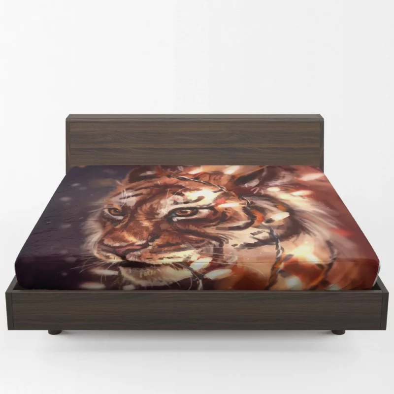 Artistic Impression The Tiger Roar Fitted Sheet