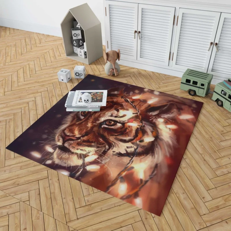 Artistic Impression The Tiger Roar Rug 1