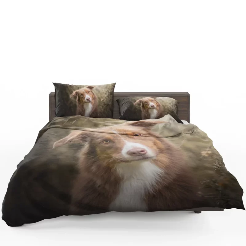 Aussie Shepherd Determination Bedding Set