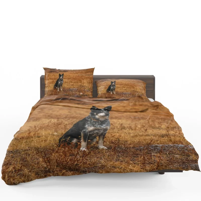 Australian Cattle Dog in Wilderness Bedding Set