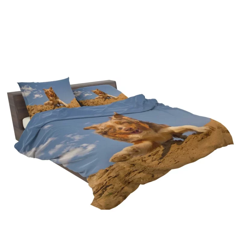 Australian Shepherd Desert Sprint Bedding Set 2