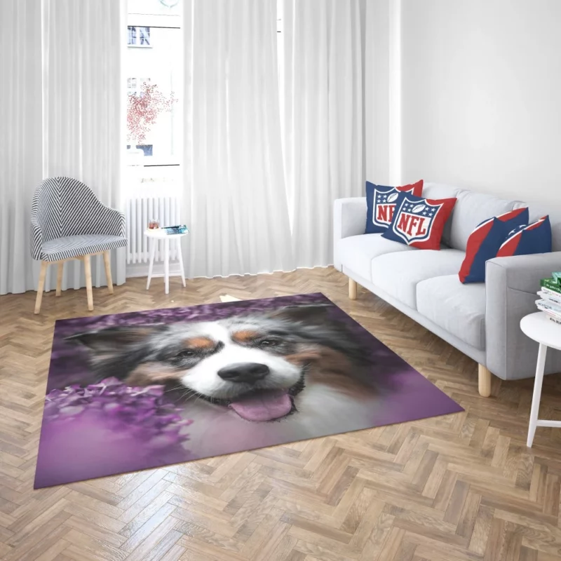 Australian Shepherd Intensity Rug 2