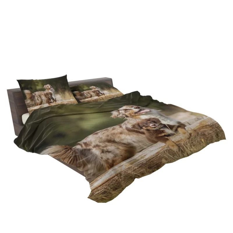 Australian Shepherd Playful Innocence Bedding Set 2