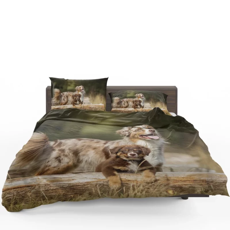 Australian Shepherd Playful Innocence Bedding Set