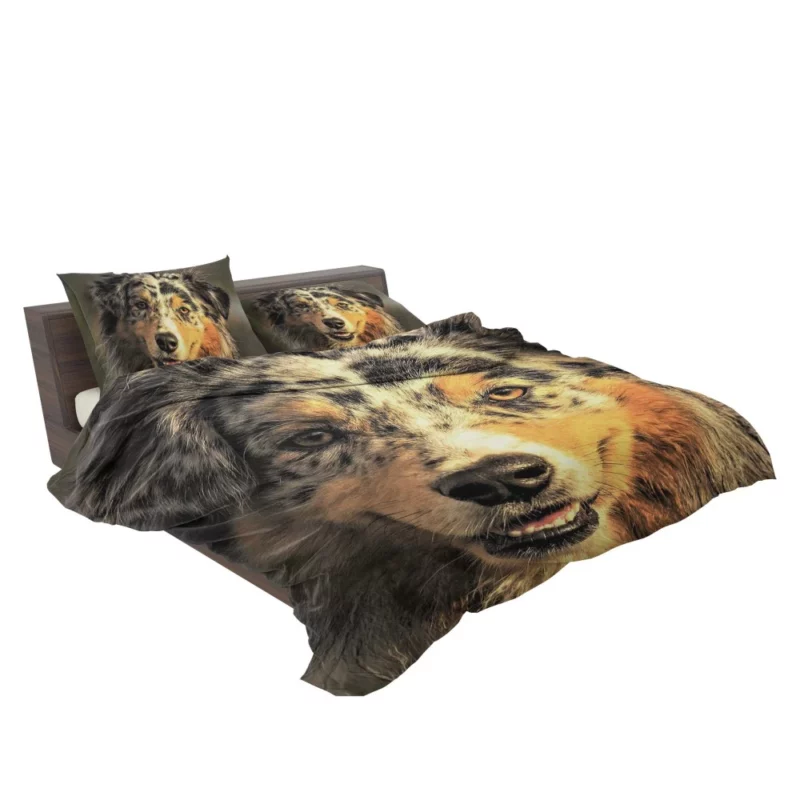 Australian Shepherd Playful Persona Bedding Set 2