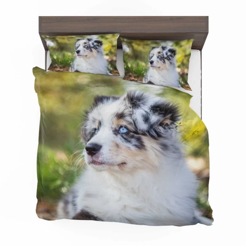 Australian Shepherd Pup Joy Baby Bliss Bedding Set 1