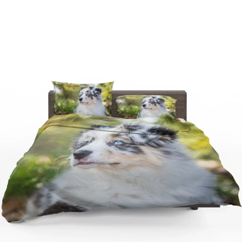 Australian Shepherd Pup Joy Baby Bliss Bedding Set