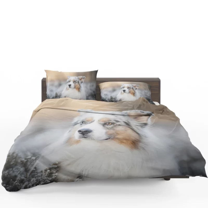 Australian Shepherd Vigilance Bedding Set