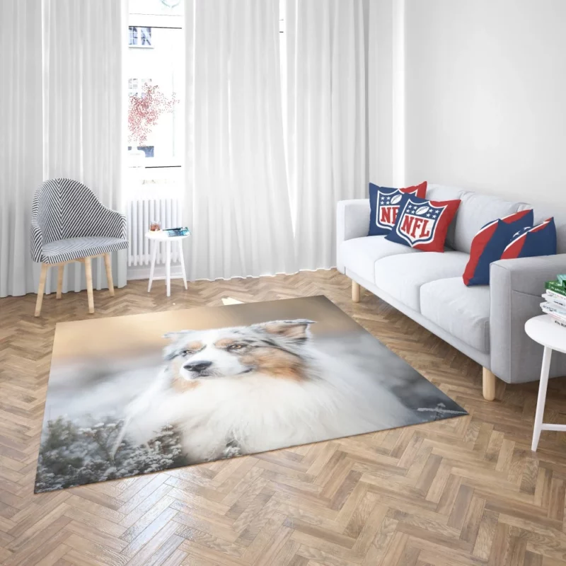 Australian Shepherd Vigilance Rug 2