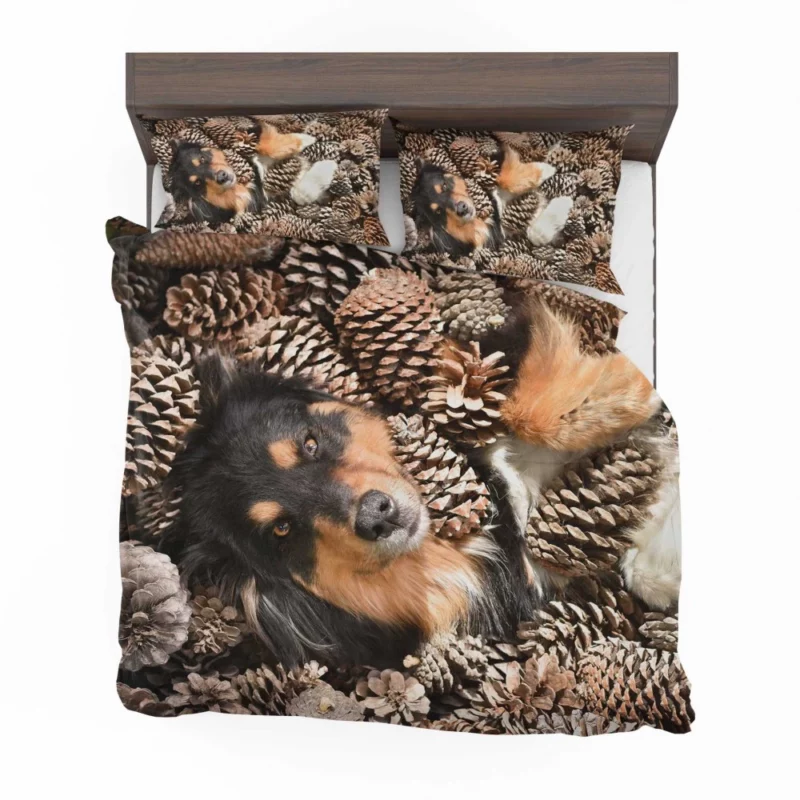 Australian Shepherd by Pine Cone Natural Beauty Bedding Set 1