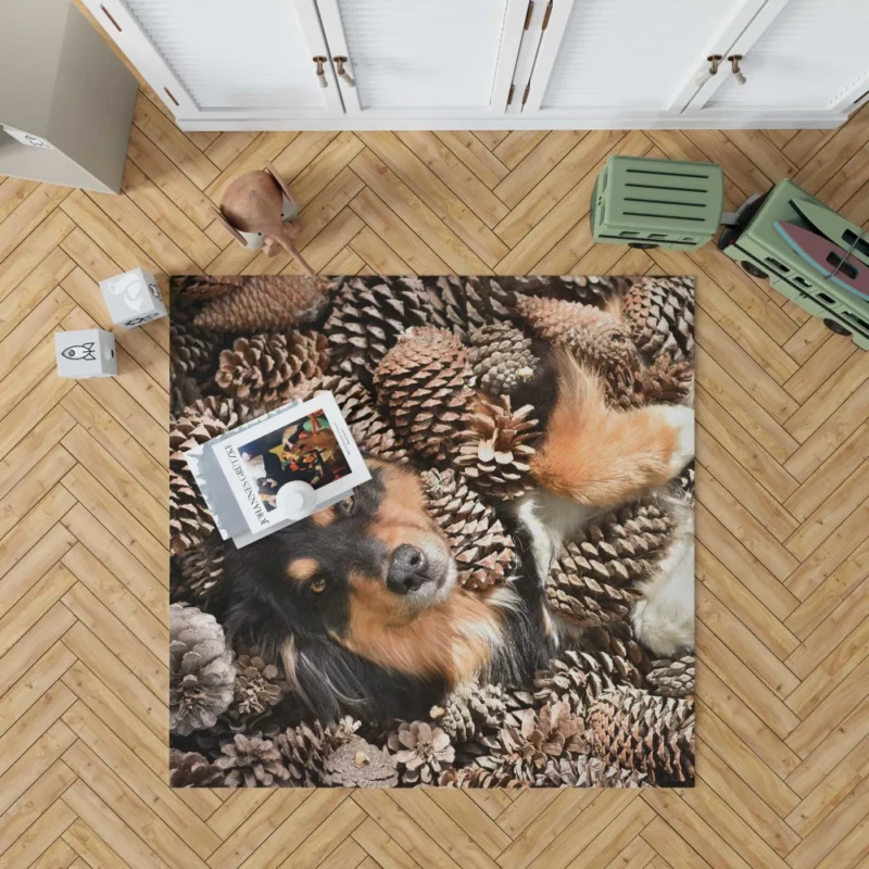 Australian Shepherd by Pine Cone Natural Beauty Rug