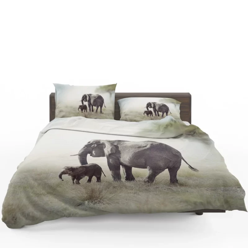 Baby African Elephant Wild Innocence Bedding Set