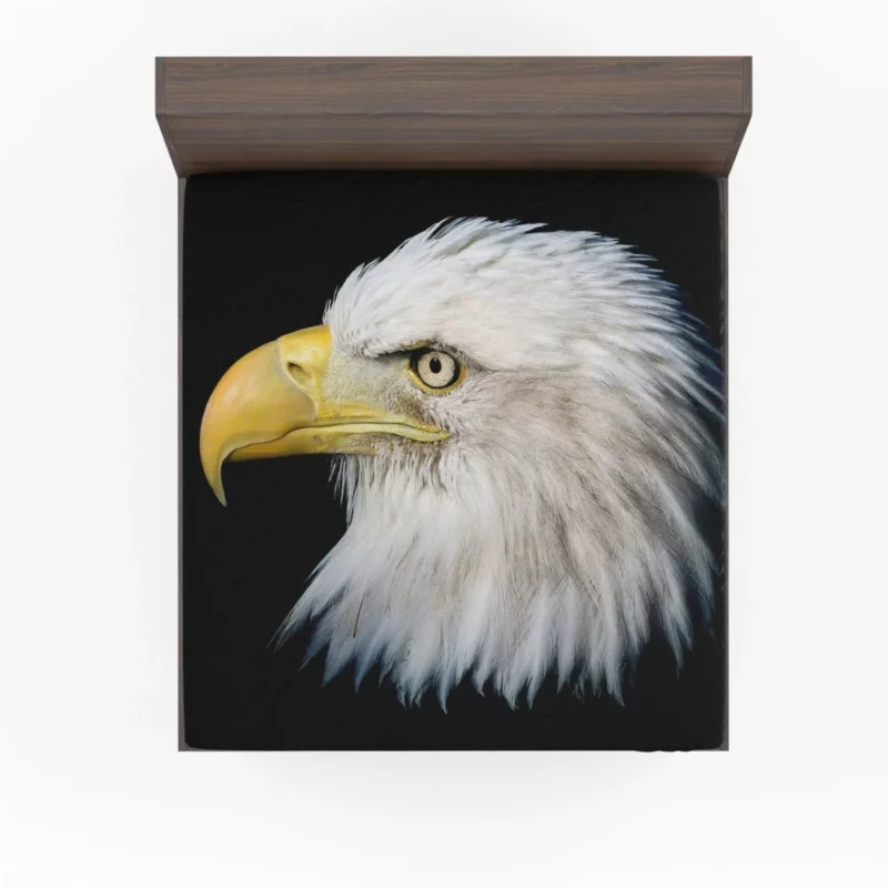 Bald Eagle Bird Fitted Sheet 1