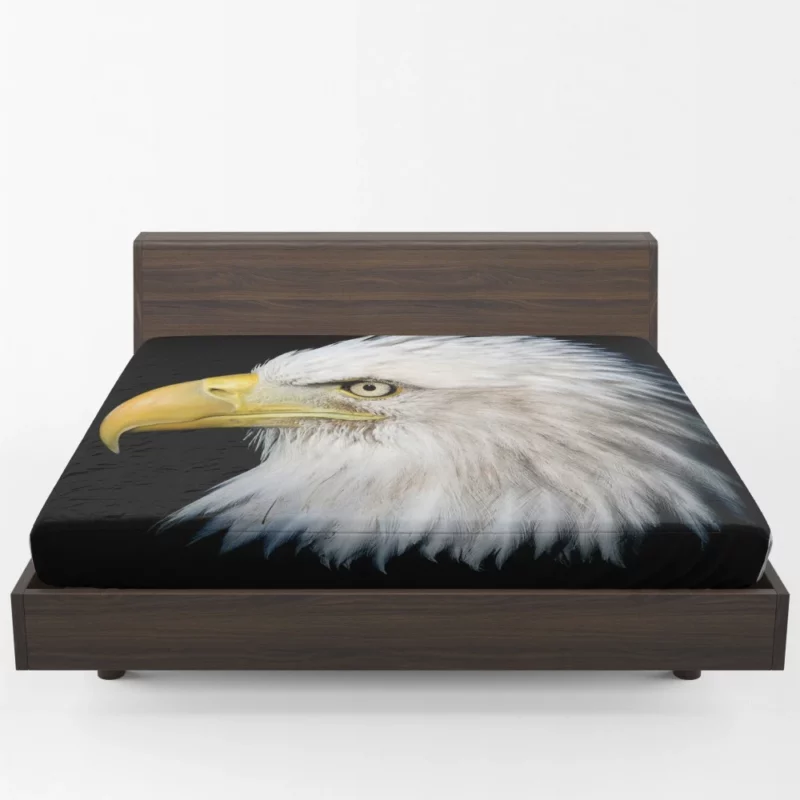 Bald Eagle Bird Fitted Sheet