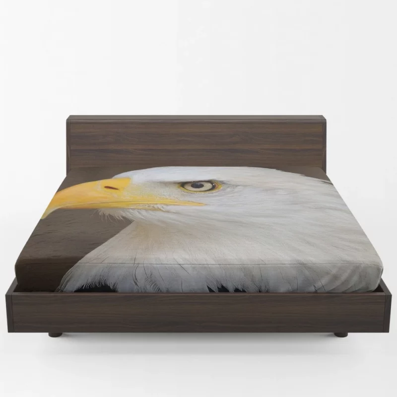 Bald Eagle Canvas Print Majestic Art Fitted Sheet