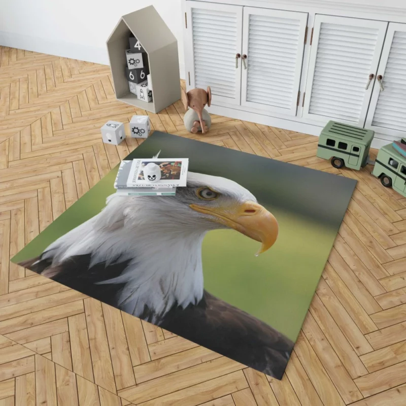 Bald Eagle Mighty Presence Soaring Majesty Rug 1