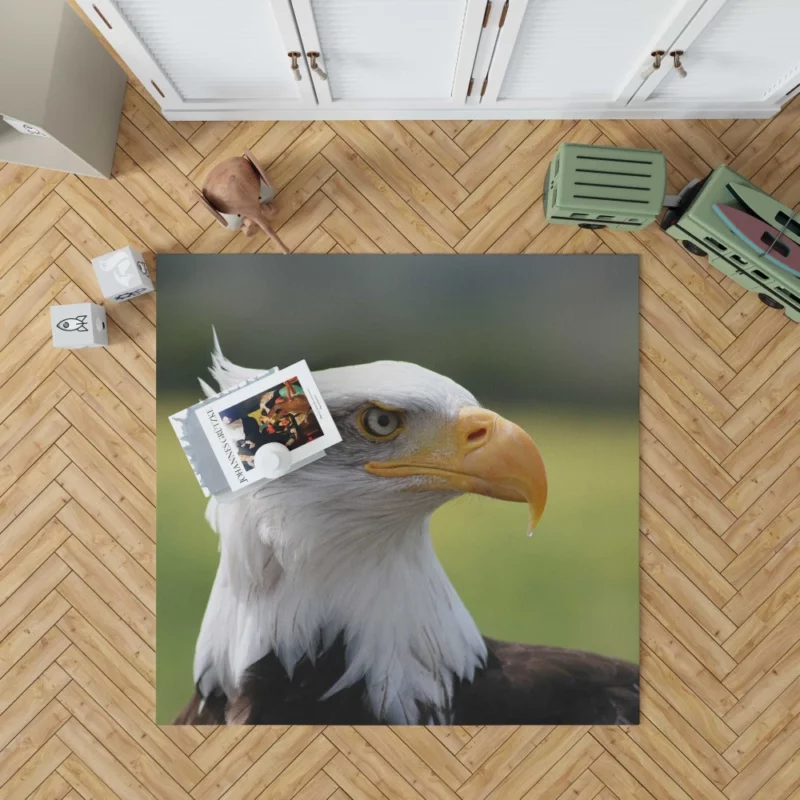 Bald Eagle Mighty Presence Soaring Majesty Rug