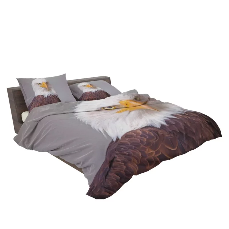 Bald Eagle Skyward Stance Aerial Majesty Bedding Set 2