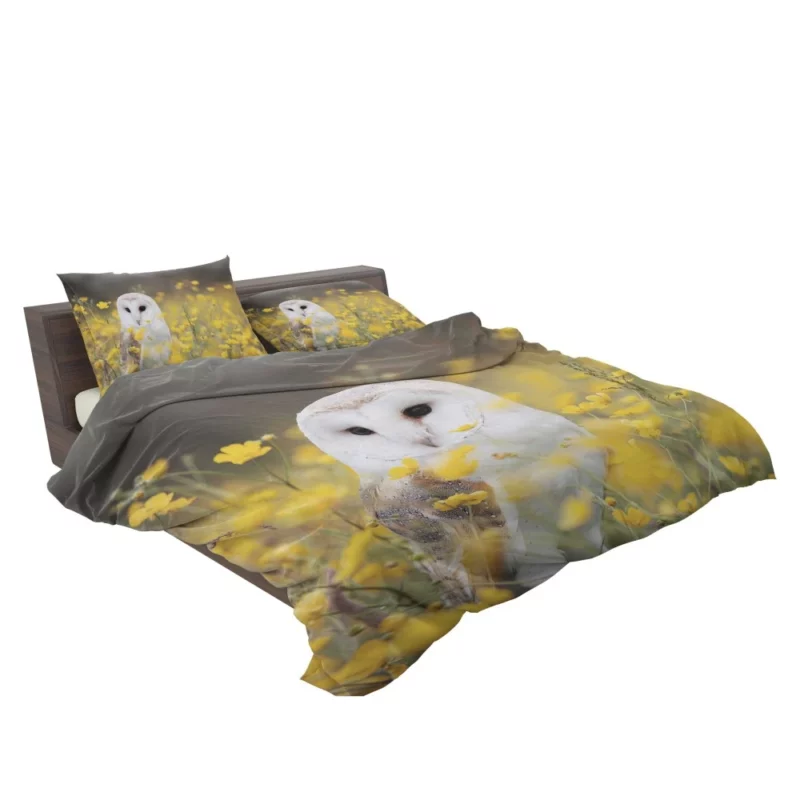 Barn Owl Nocturnal Majesty Silent Stare Bedding Set 2