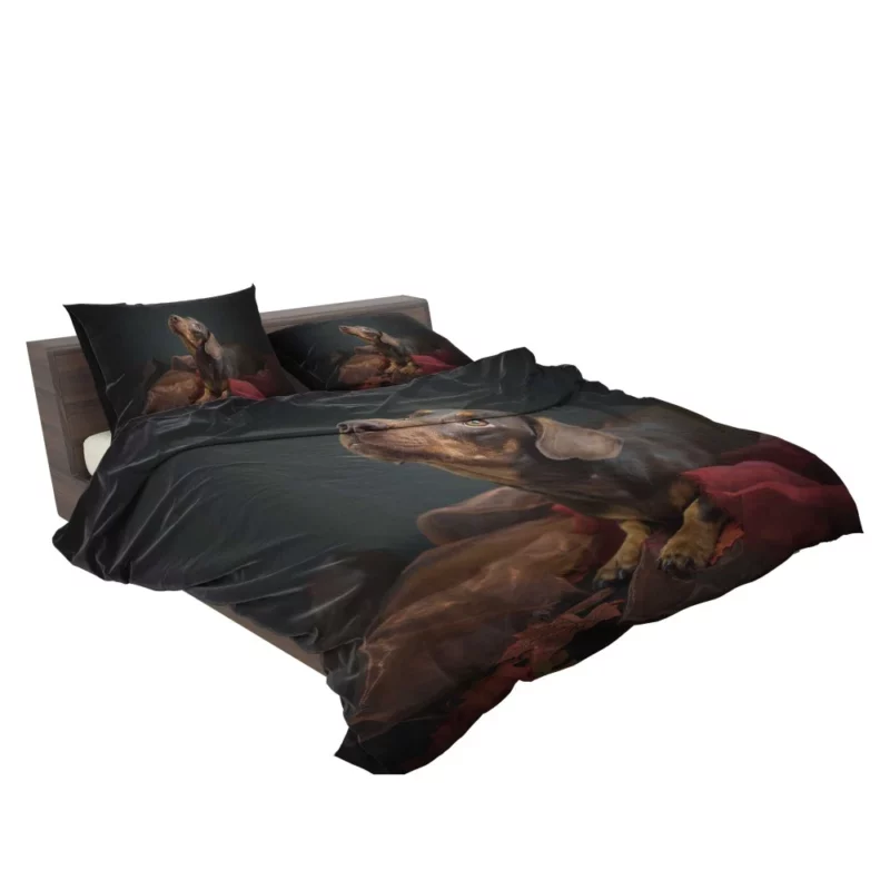 Beautiful Dog Furry Warmth Bedding Set 2