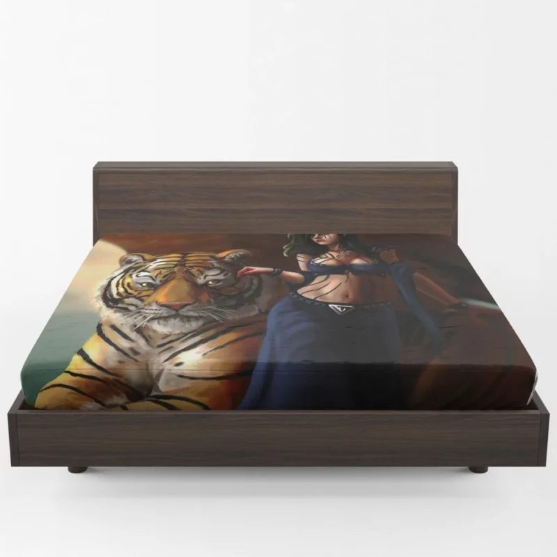 Beauty and the Beast Untamed Grace Fitted Sheet