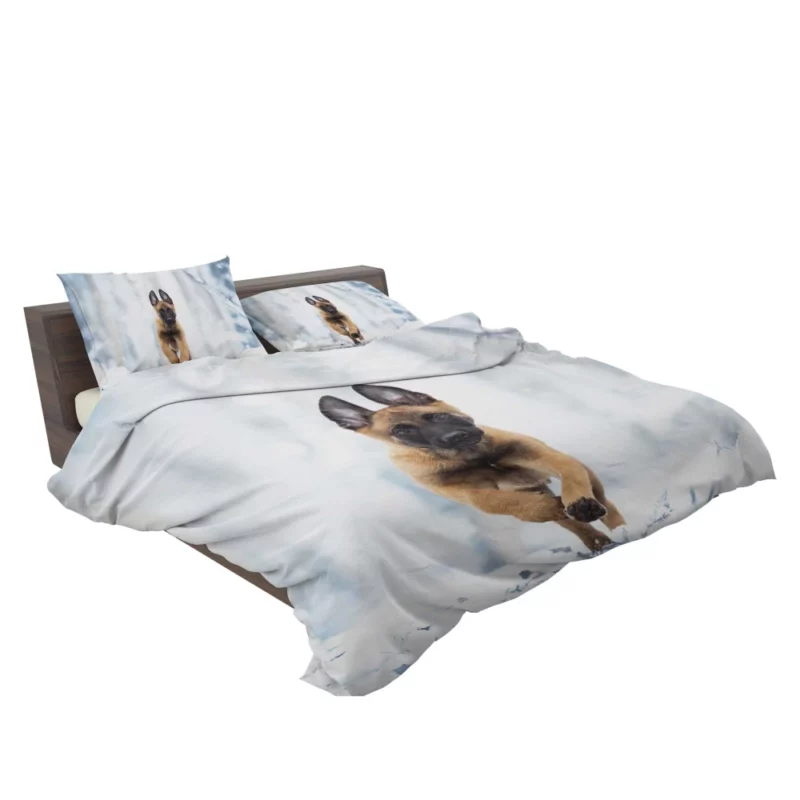 Belgian Malinois Puppy Playful Charm Bedding Set 2