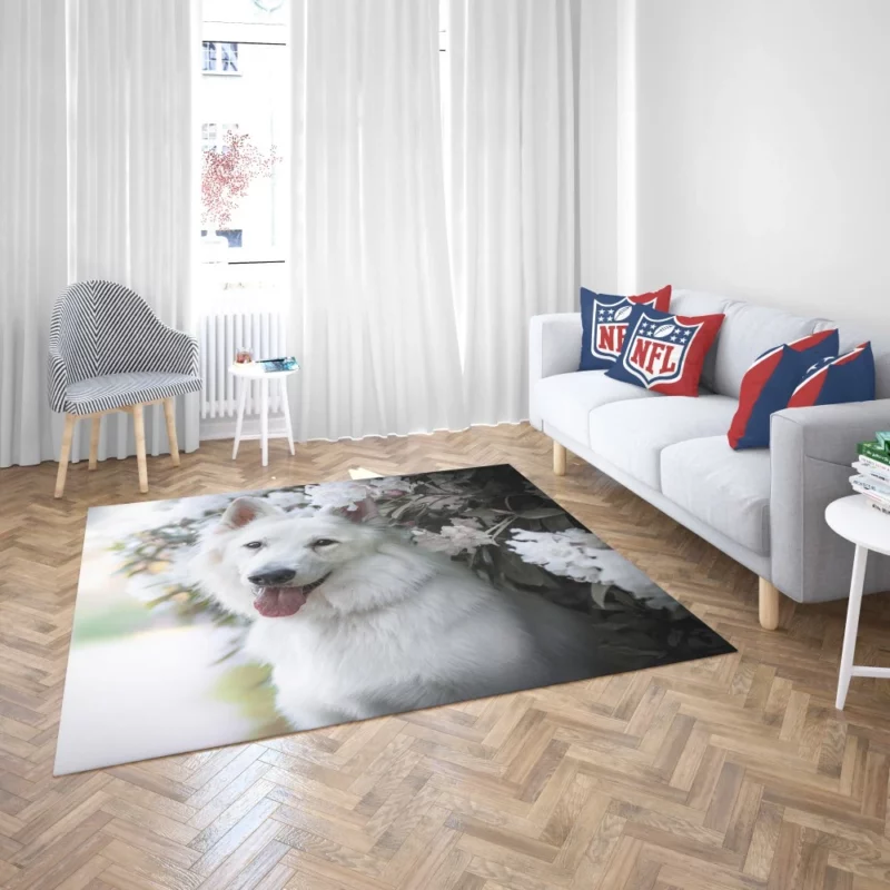 Berger Blanc Suisse in Depth Rug 2