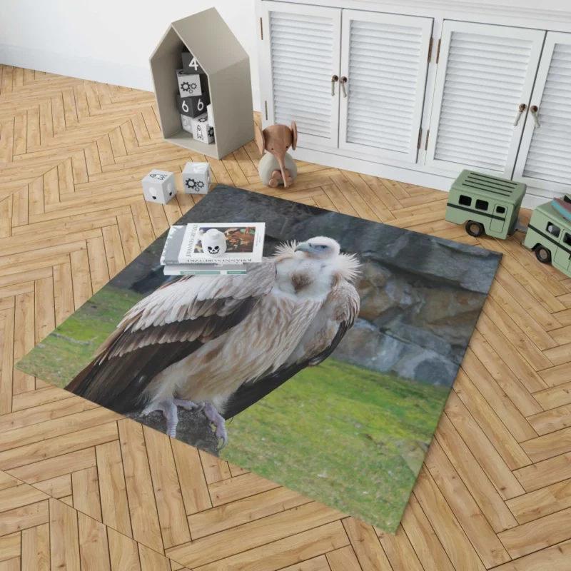 Berlin Zoo Vulture Captive Elegance Rug 1