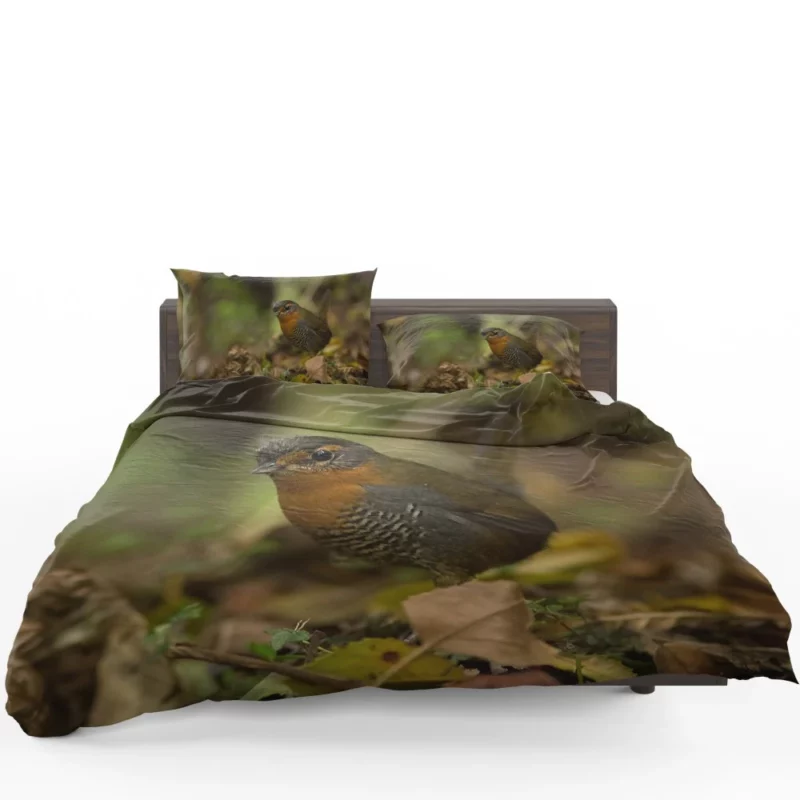 Bird Aerial Flourish Graceful Flight Bedding Set