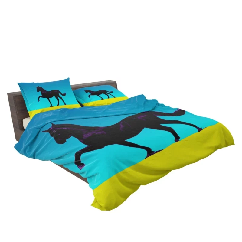 Black Horse Majestic Presence Bedding Set 2