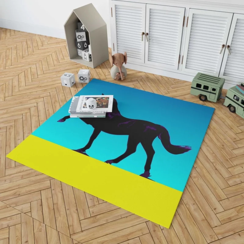 Black Horse Majestic Presence Rug 1