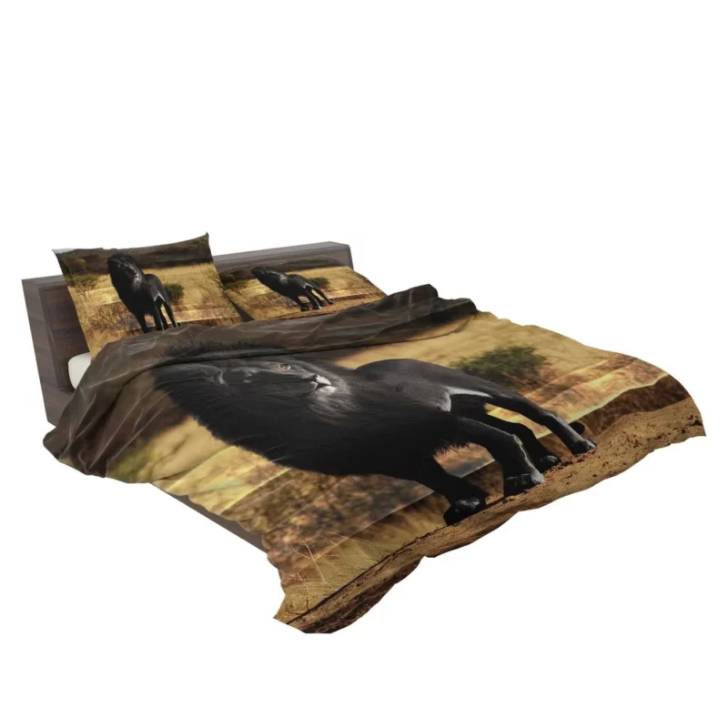 Black Lion Mystery Untamed Beauty Bedding Set 2