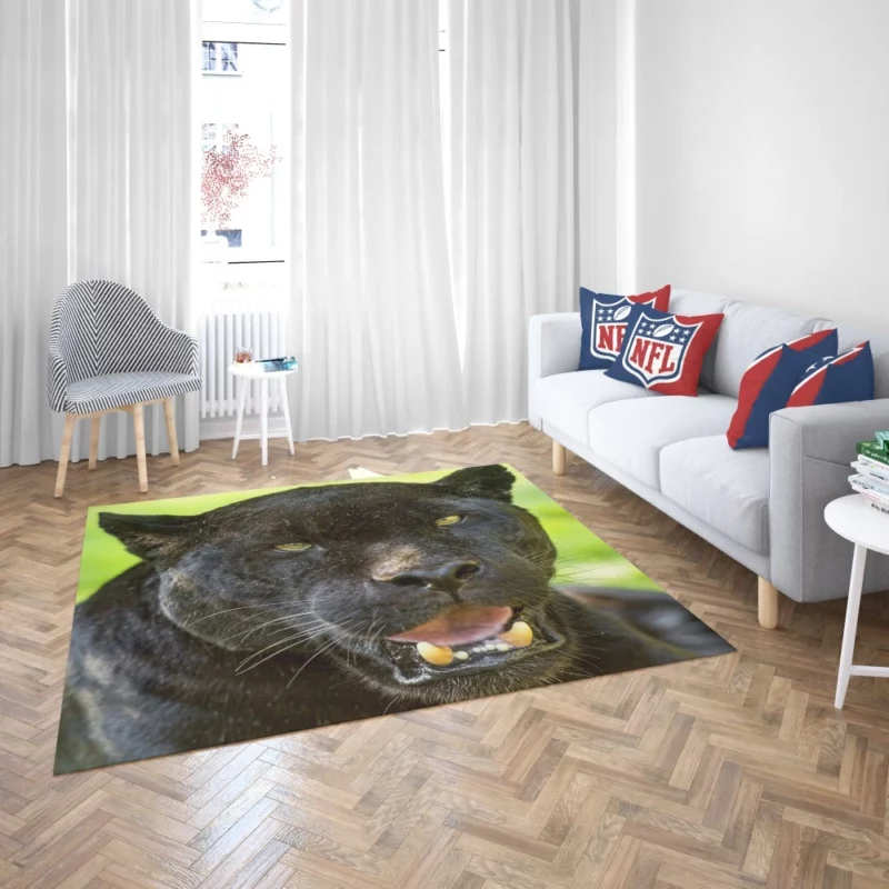 Black Panther Enigmatic Gaze Stealth Rug 2