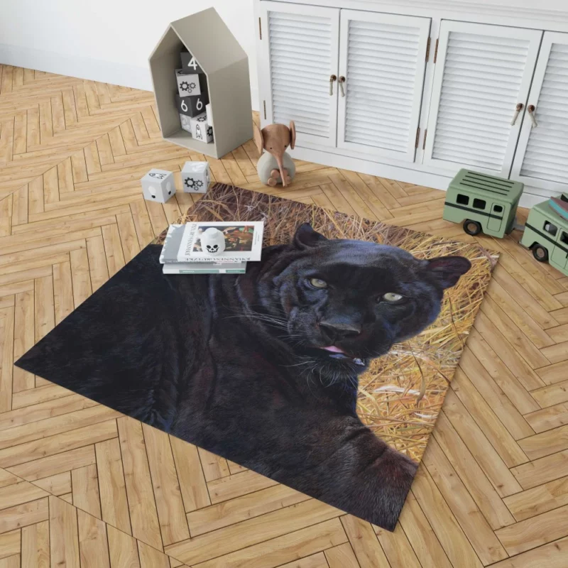 Black Panther Exotic  Majesty Rug 1