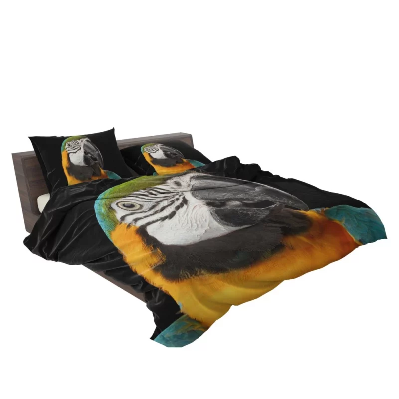 Blue-and-yellow Macaw Exotic Beauty Colorful Parrot Bedding Set 2