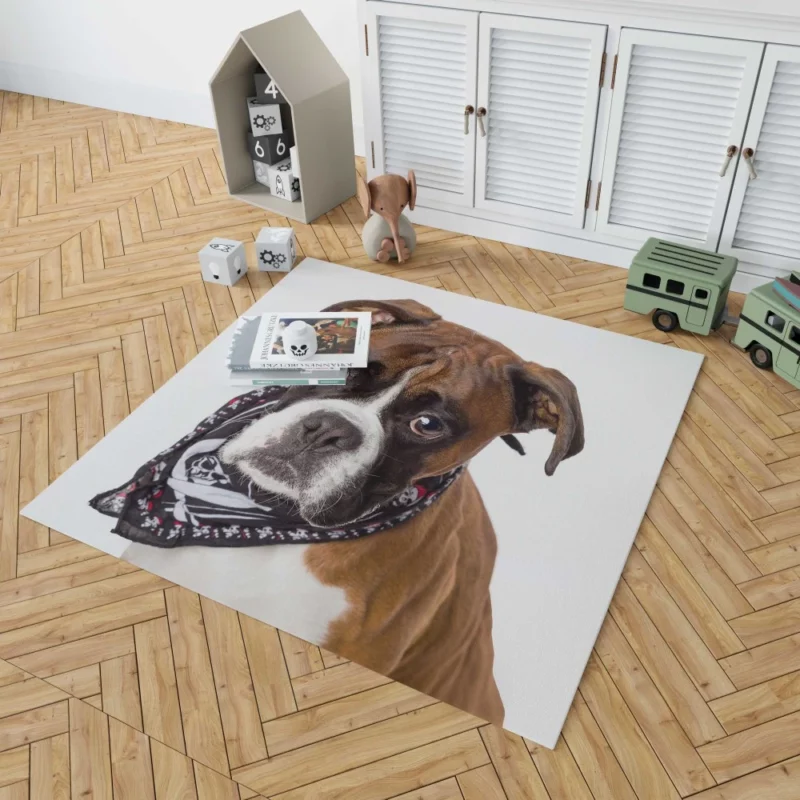 Boxer Energetic Charm Canine Vitality Rug 1