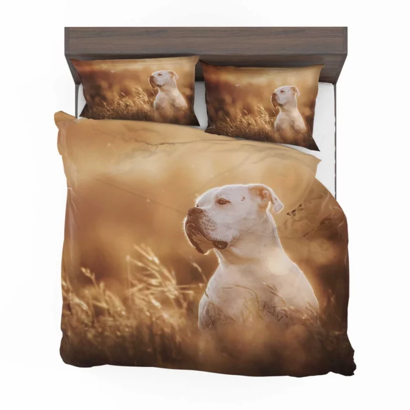 Boxer Playful Muzzle Canine Joy Bedding Set 1