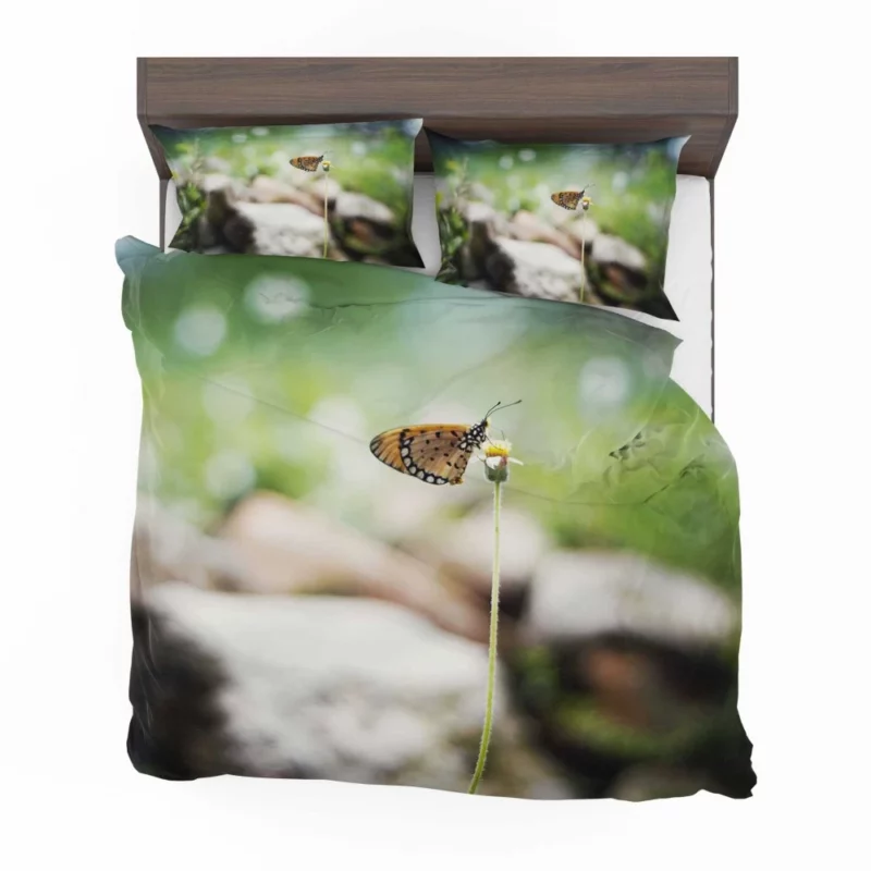 Butterfly Bokeh Beauty Insect Elegance Bedding Set 1