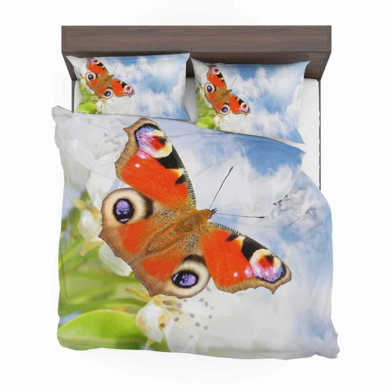 Butterfly Colorful Dance Nature Elegance Bedding Set 1