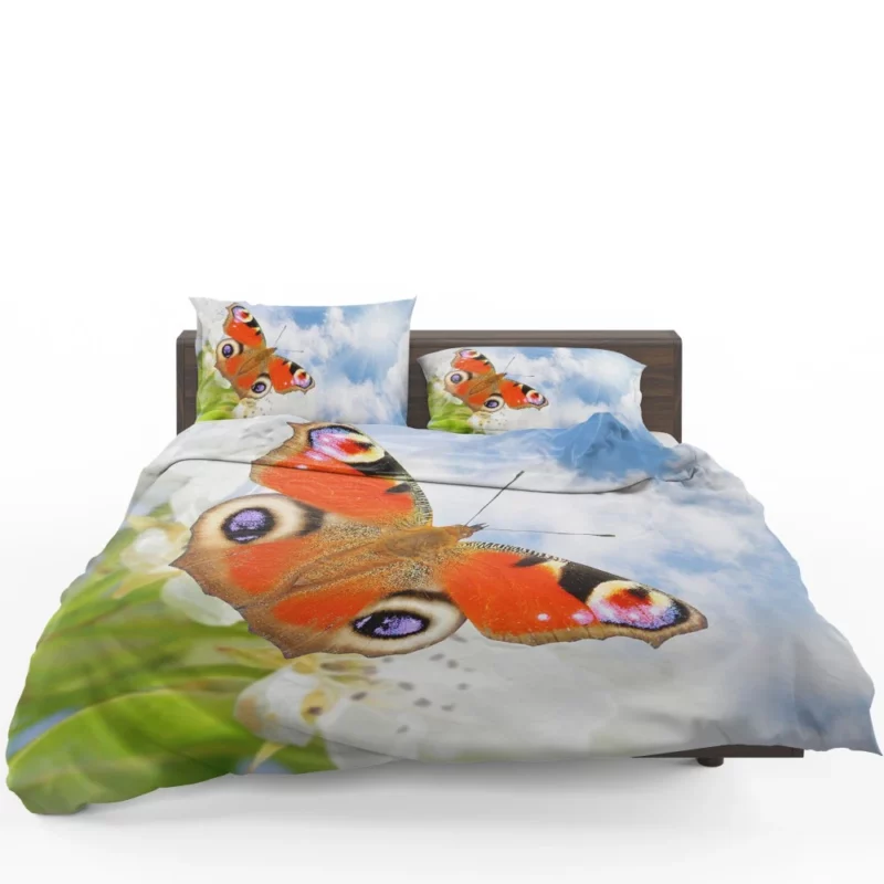 Butterfly Colorful Dance Nature Elegance Bedding Set