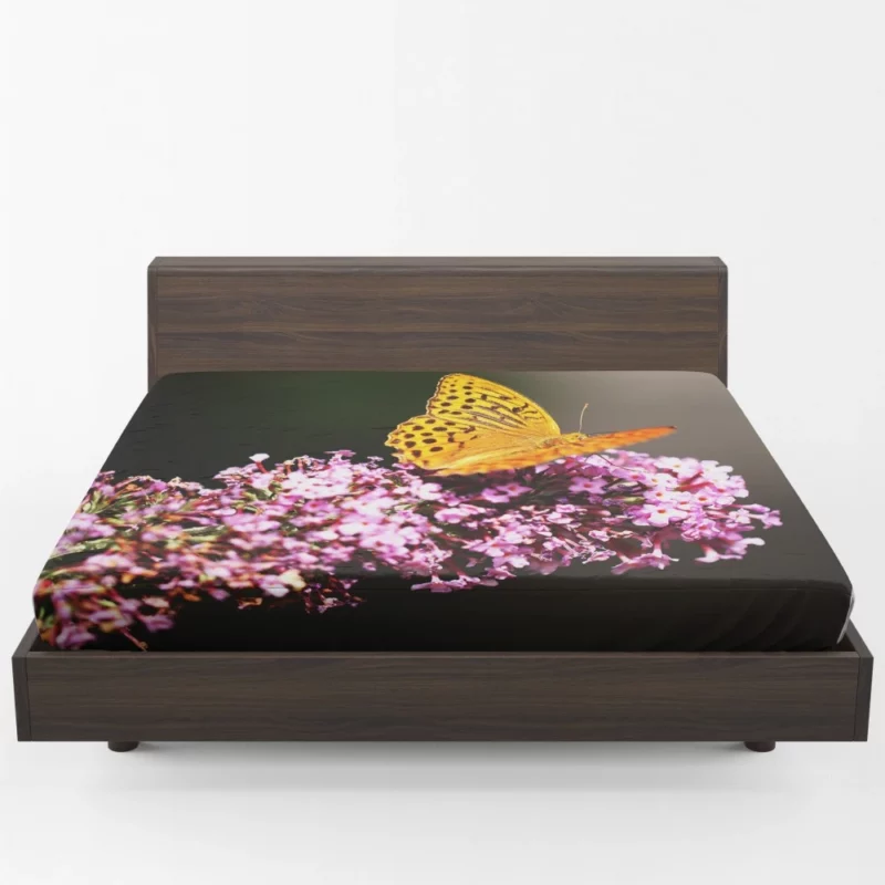 Butterfly Dance Ethereal Elegance Fitted Sheet