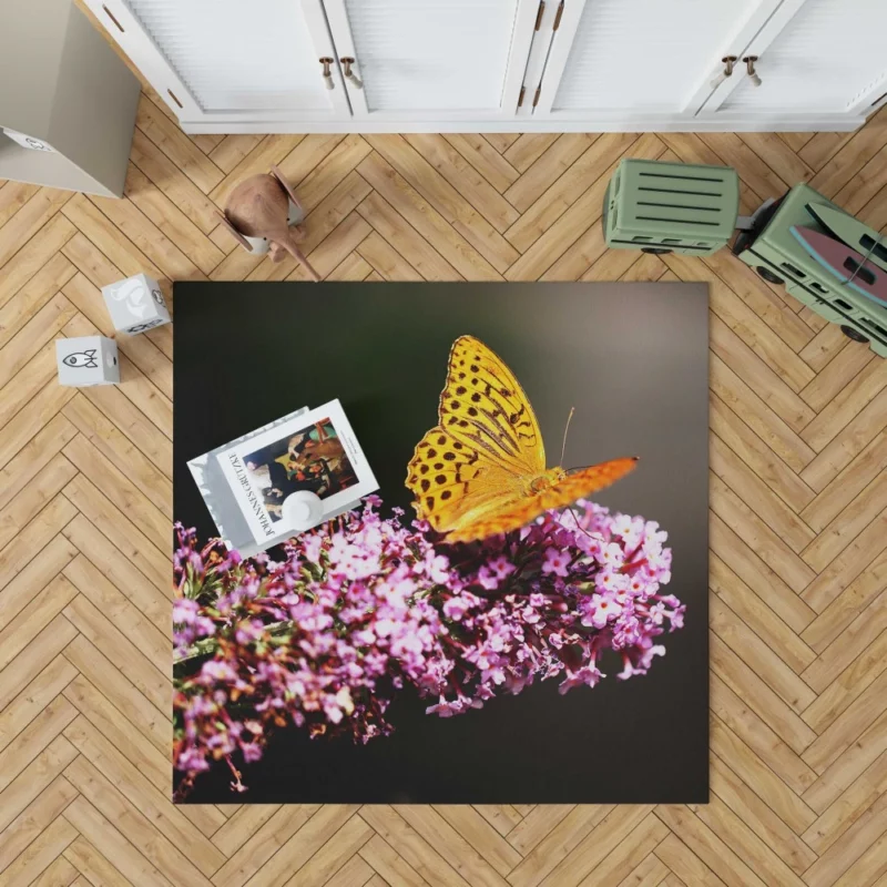 Butterfly Dance Ethereal Elegance Rug